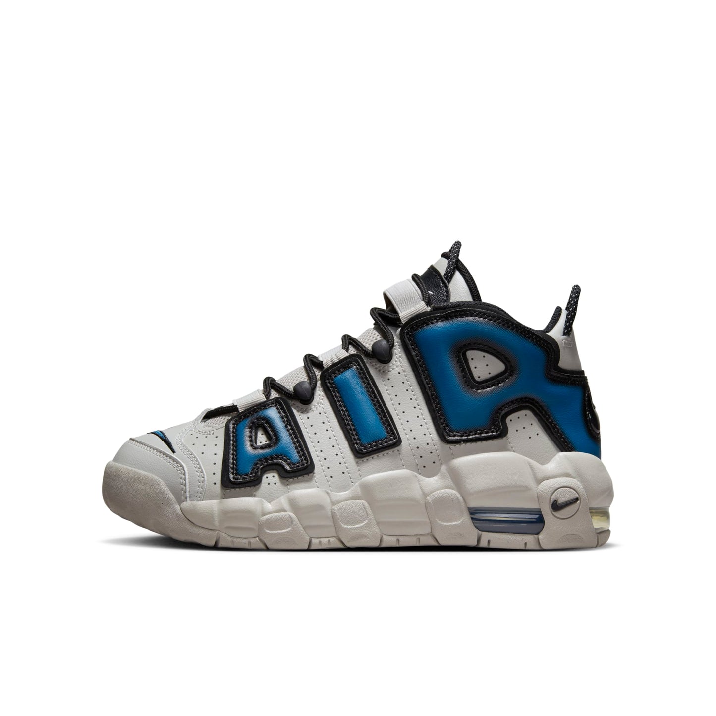 Nike Grade School Air More Uptempo 'Industrial Blue Gs' Sneakers