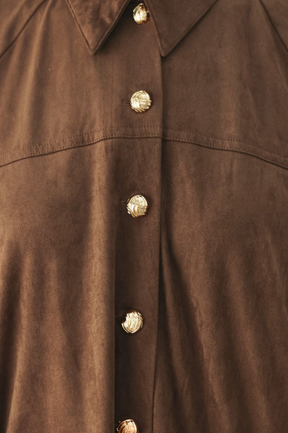 Suede Escape Cropped Jacket