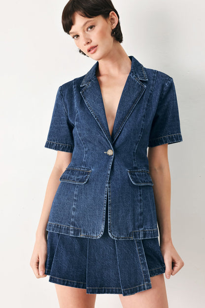 The Power Move Denim Jacket