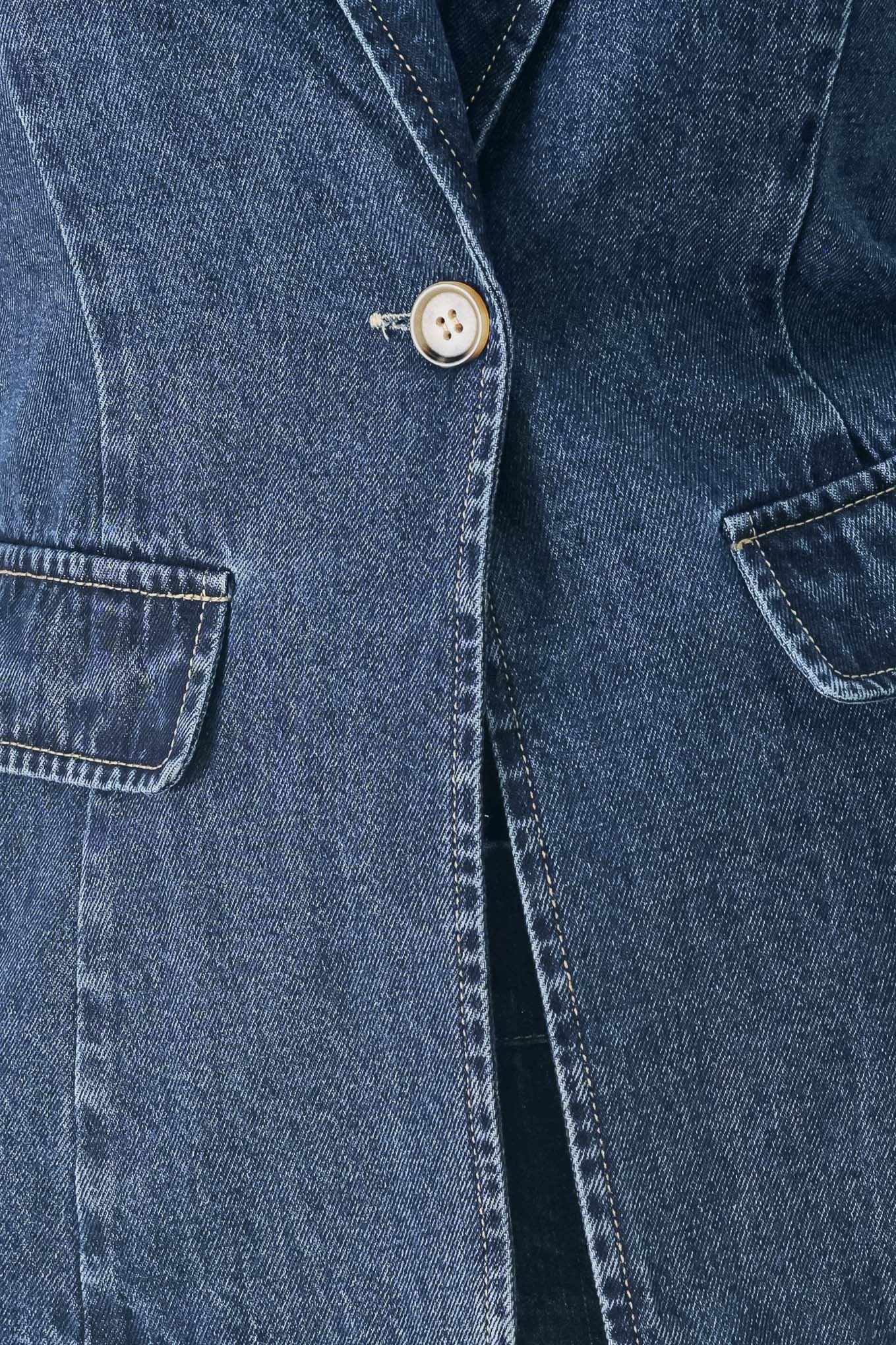 The Power Move Denim Jacket