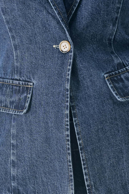 The Power Move Denim Jacket