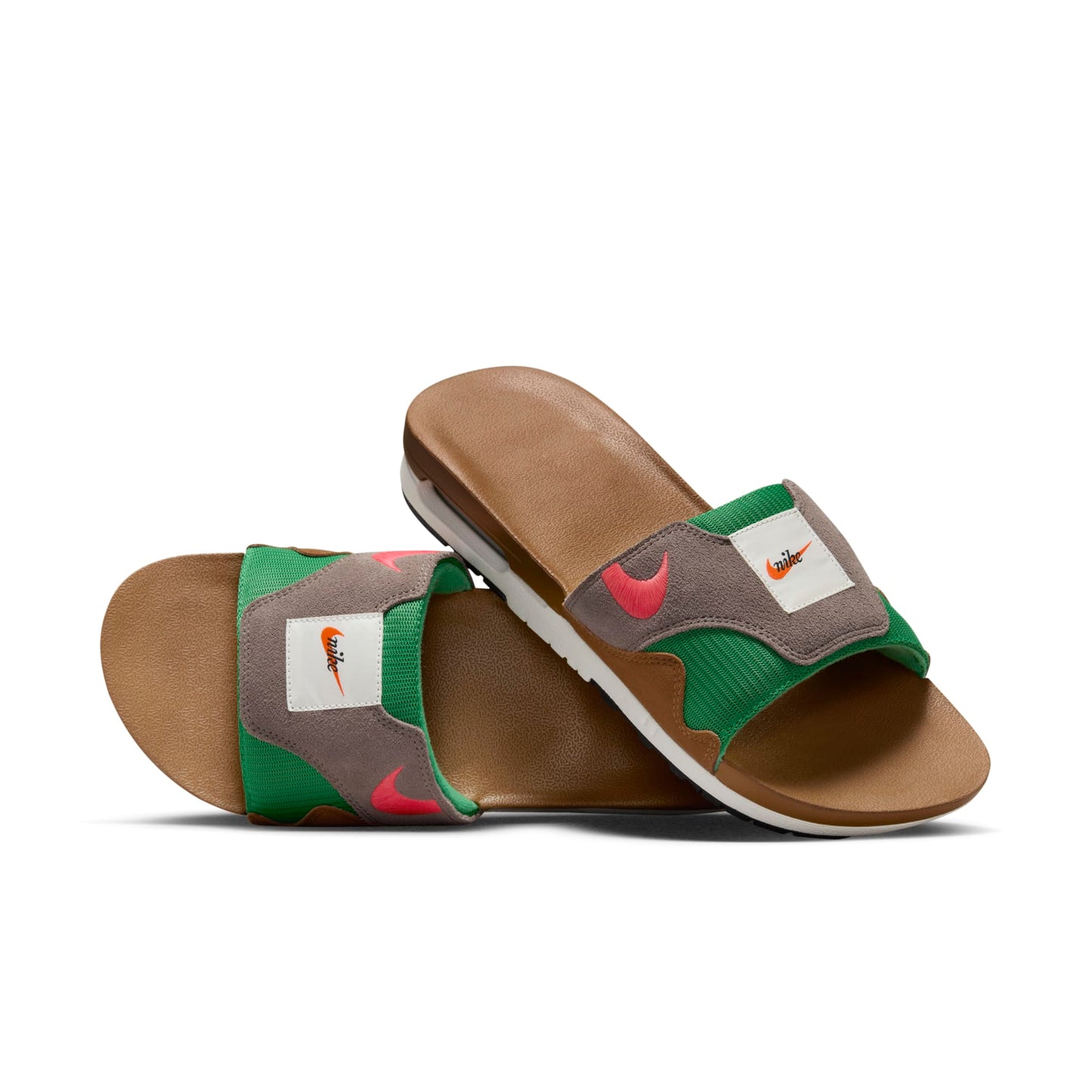 Ale Brown/Olive Grey/Sail/Coral-