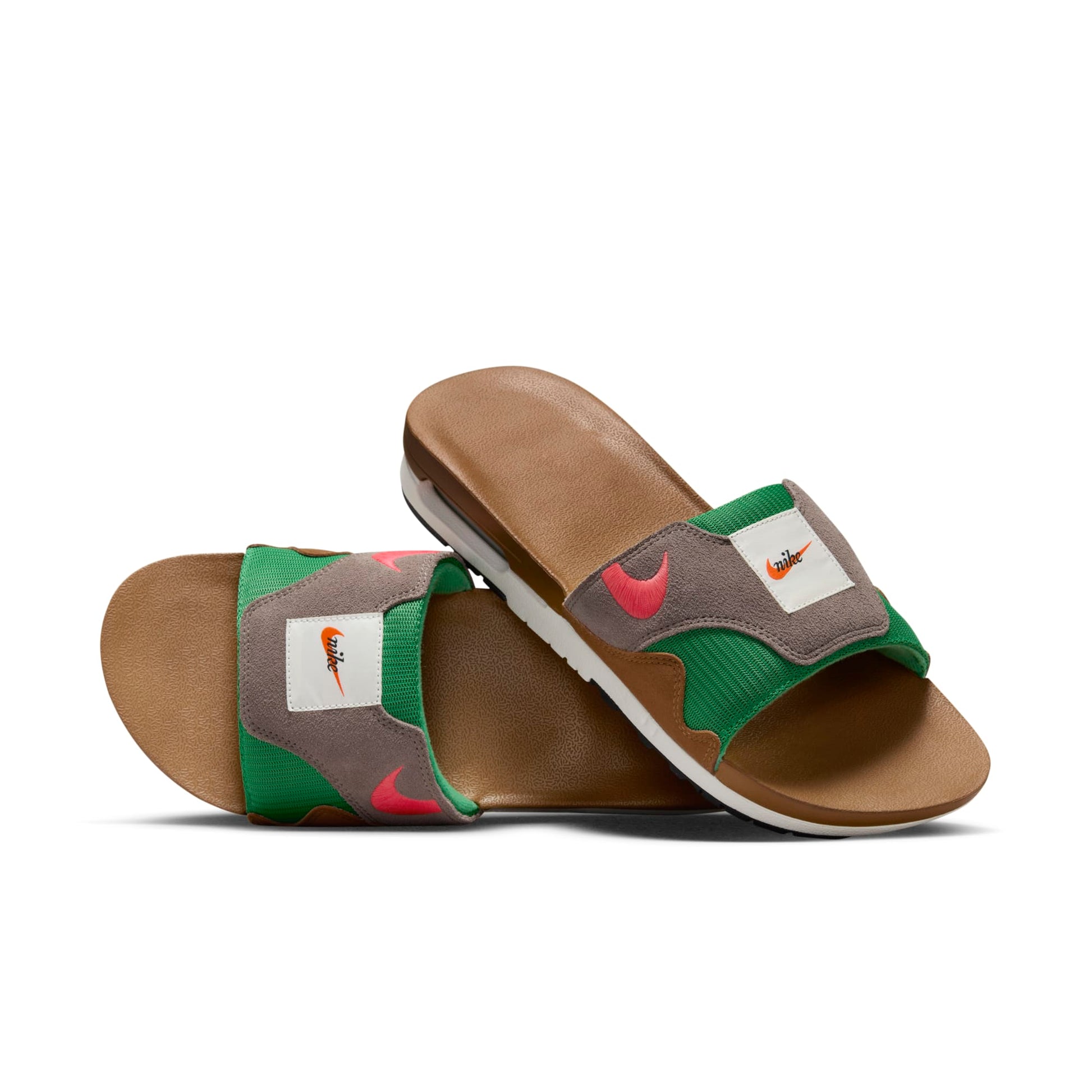 Ale Brown/Olive Grey/Sail/Coral-