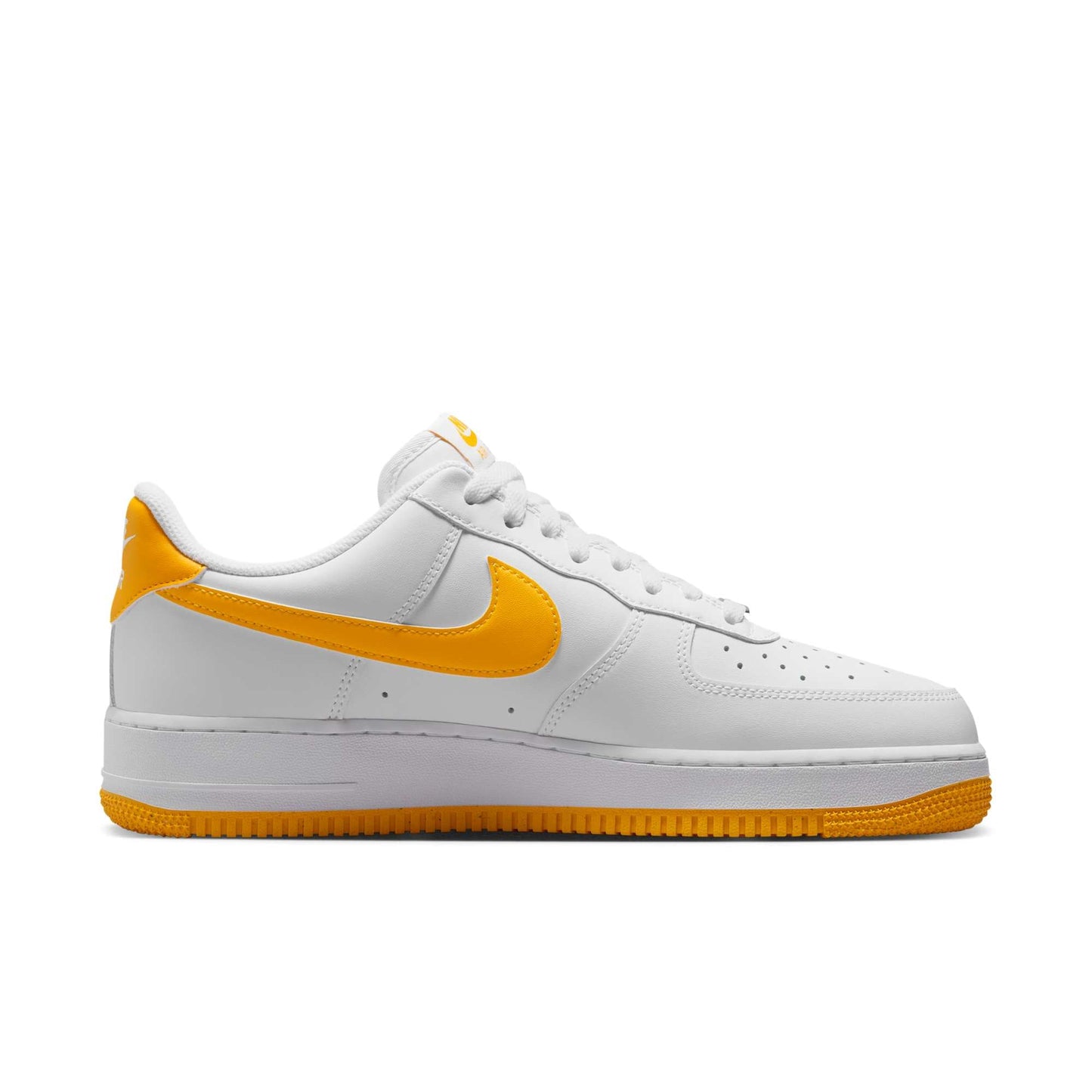 Nike Men's Air Force 1 Low '07 'University Gold' Sneakers