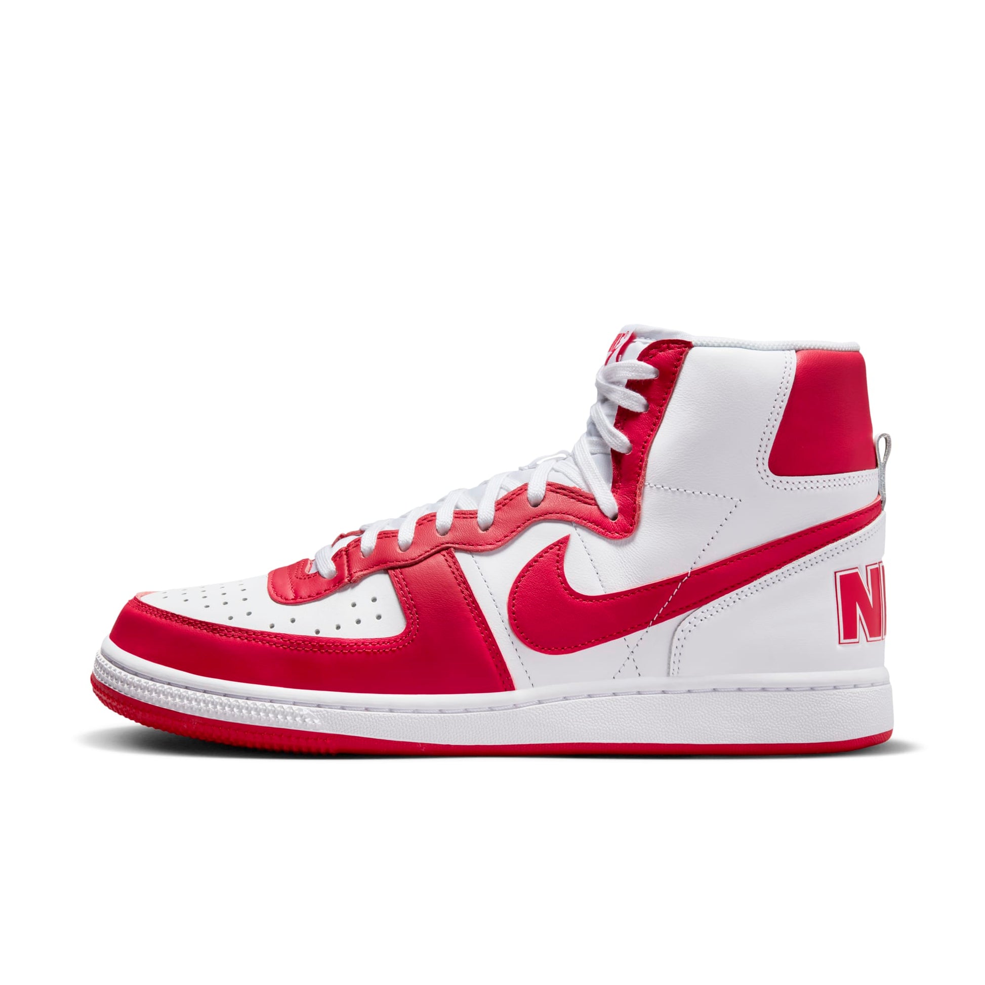 White/University Red-