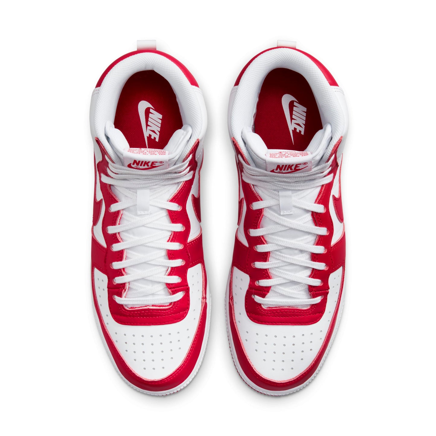 White/University Red-