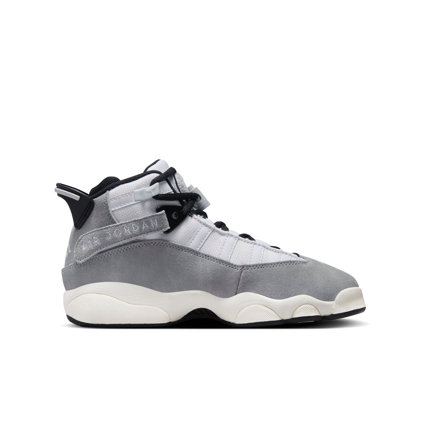 Grade School Air Jordan 6 Rings Gs 'Light Smoke Grey'