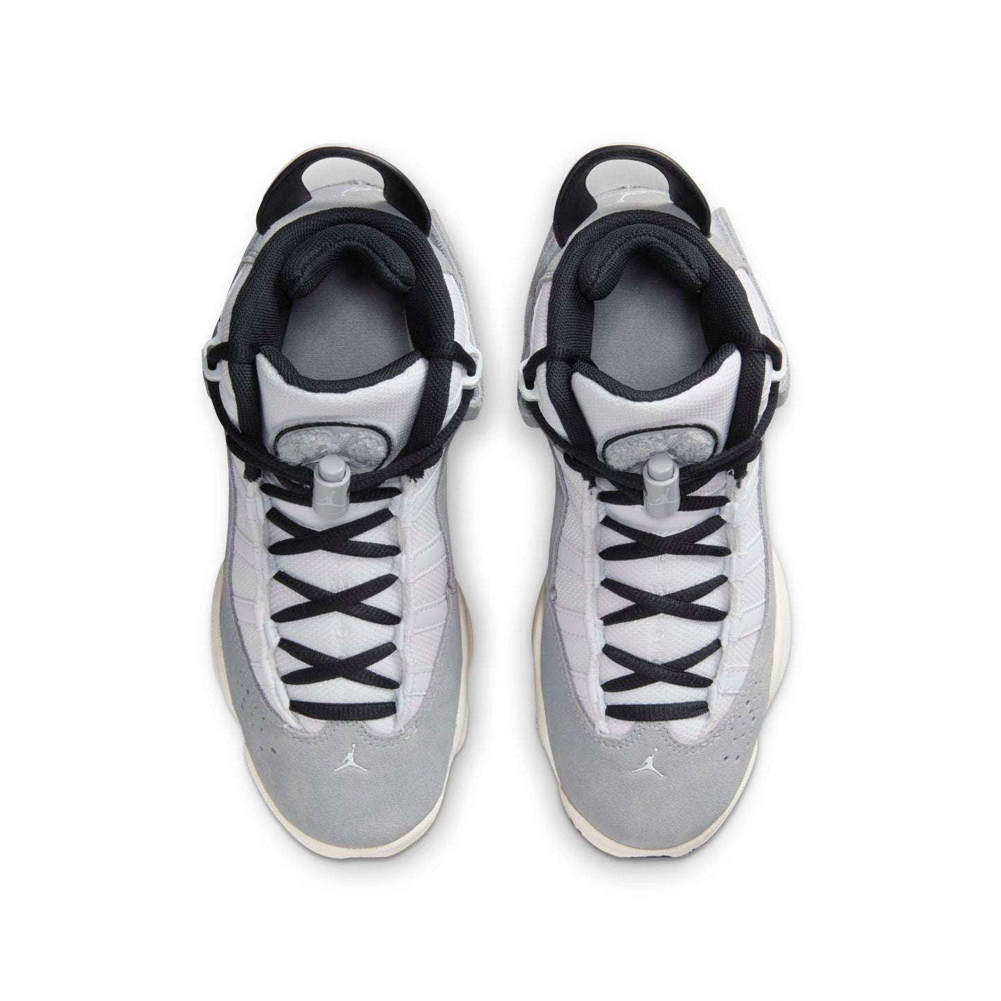 Grade School Air Jordan 6 Rings Gs 'Light Smoke Grey'