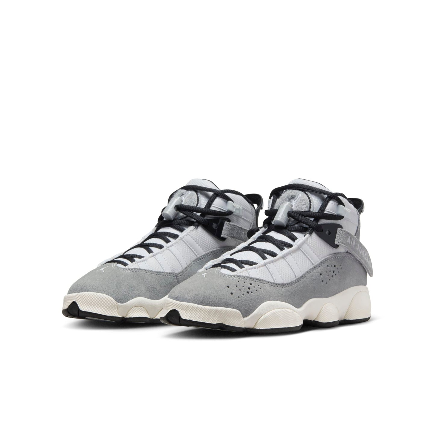 Grade School Air Jordan 6 Rings Gs 'Light Smoke Grey'