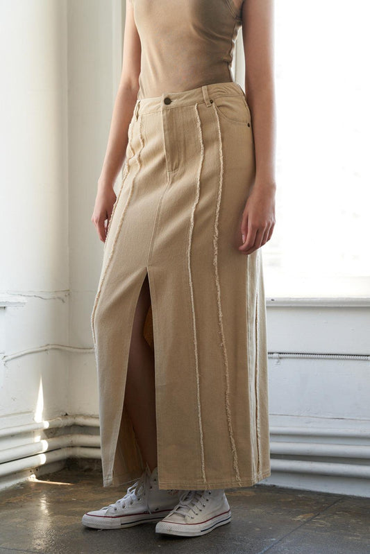 Between the Pages Woven Skirt