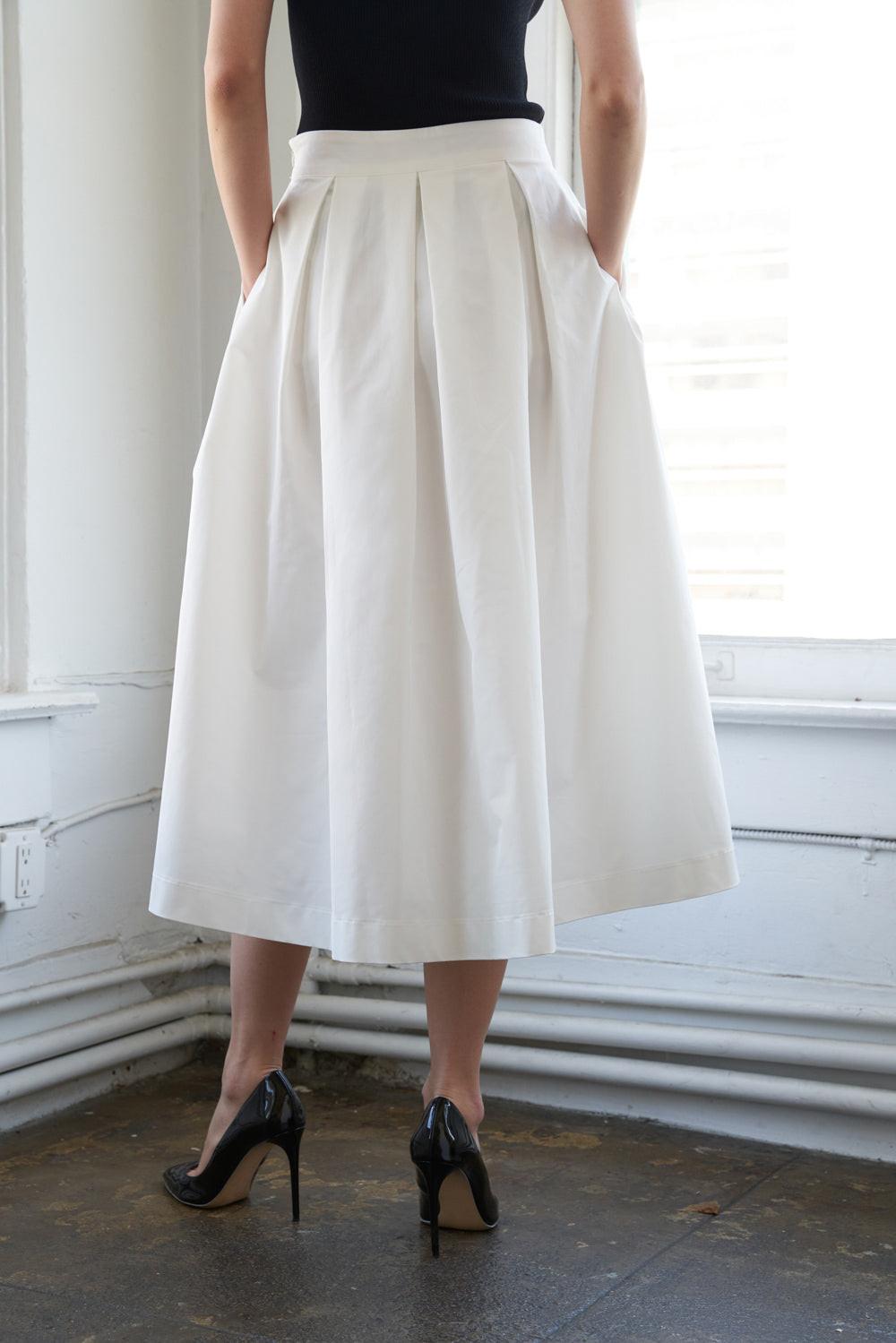 Love of Mine Woven Midi Skirt