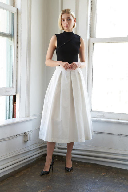 Love of Mine Woven Midi Skirt