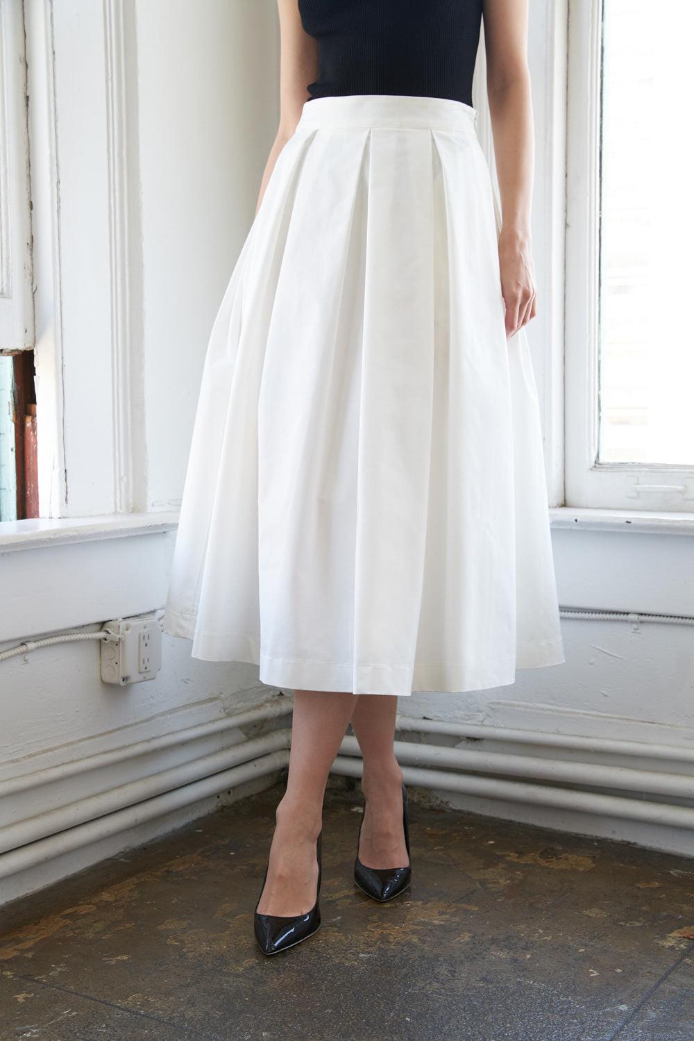 Love of Mine Woven Midi Skirt