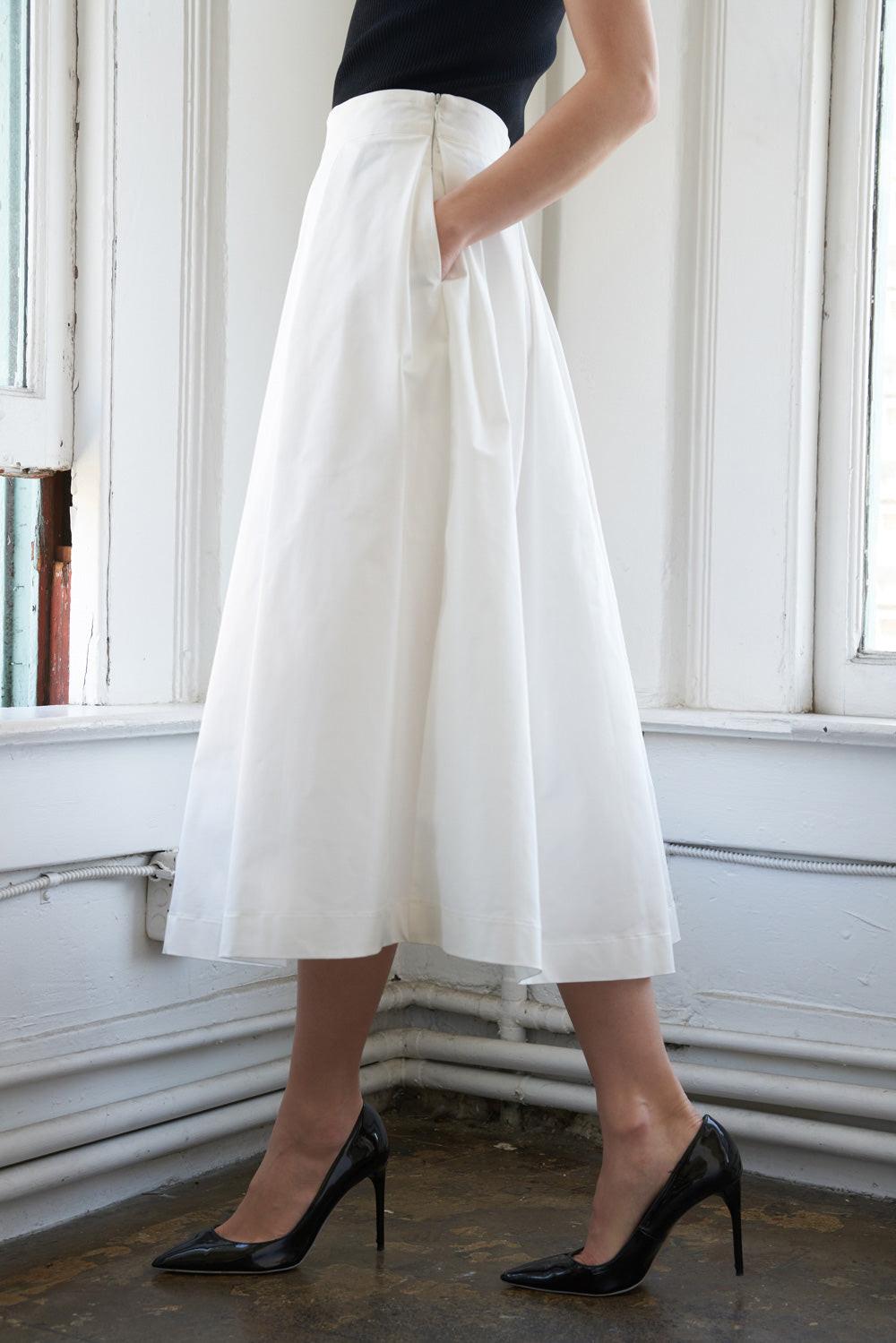 Love of Mine Woven Midi Skirt