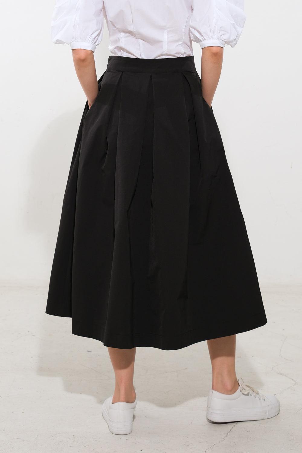 Love of Mine Woven Midi Skirt