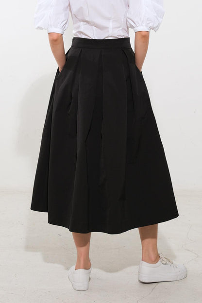 Love of Mine Woven Midi Skirt