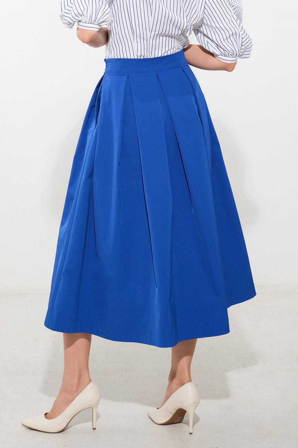 Love of Mine Woven Midi Skirt