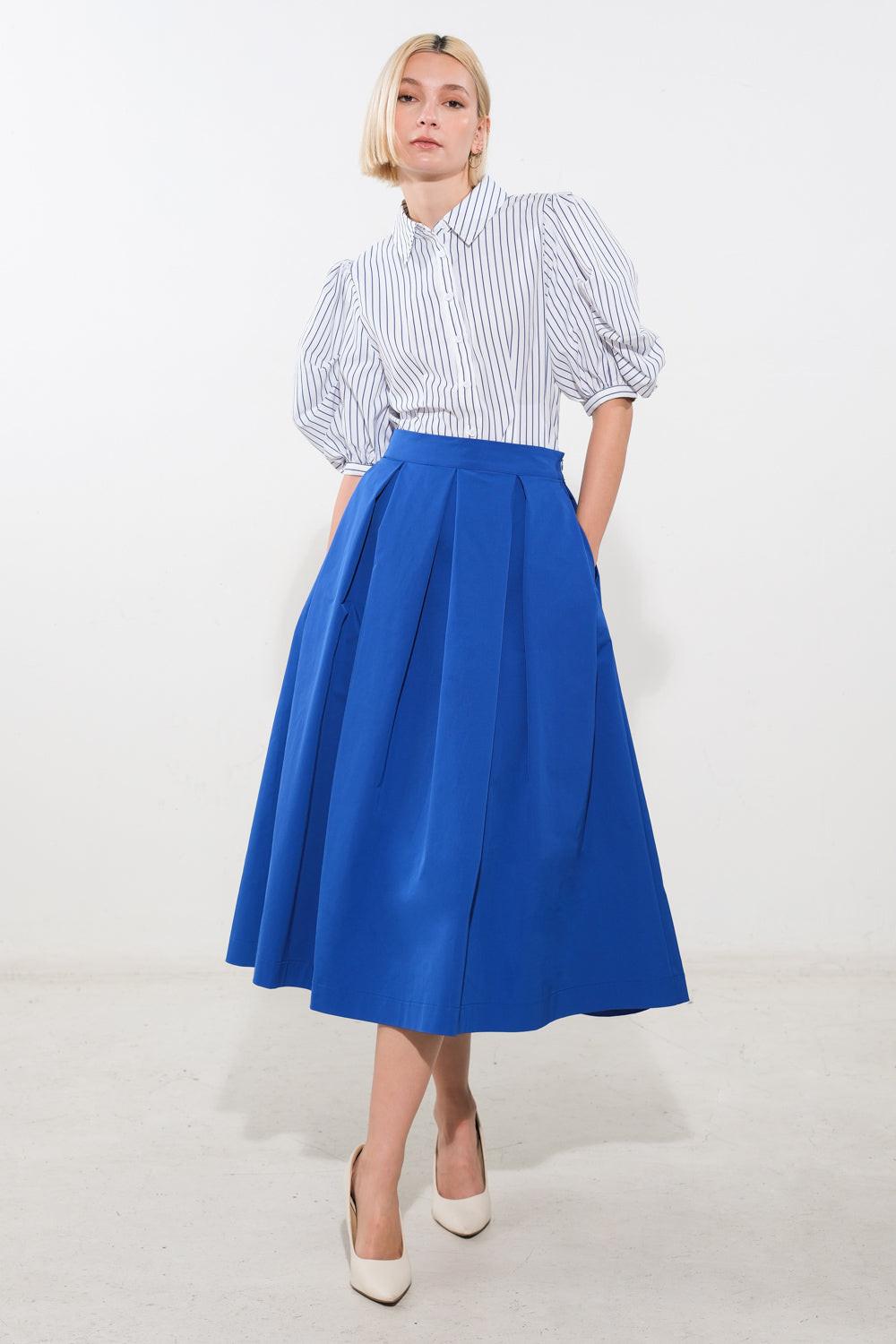 Love of Mine Woven Midi Skirt