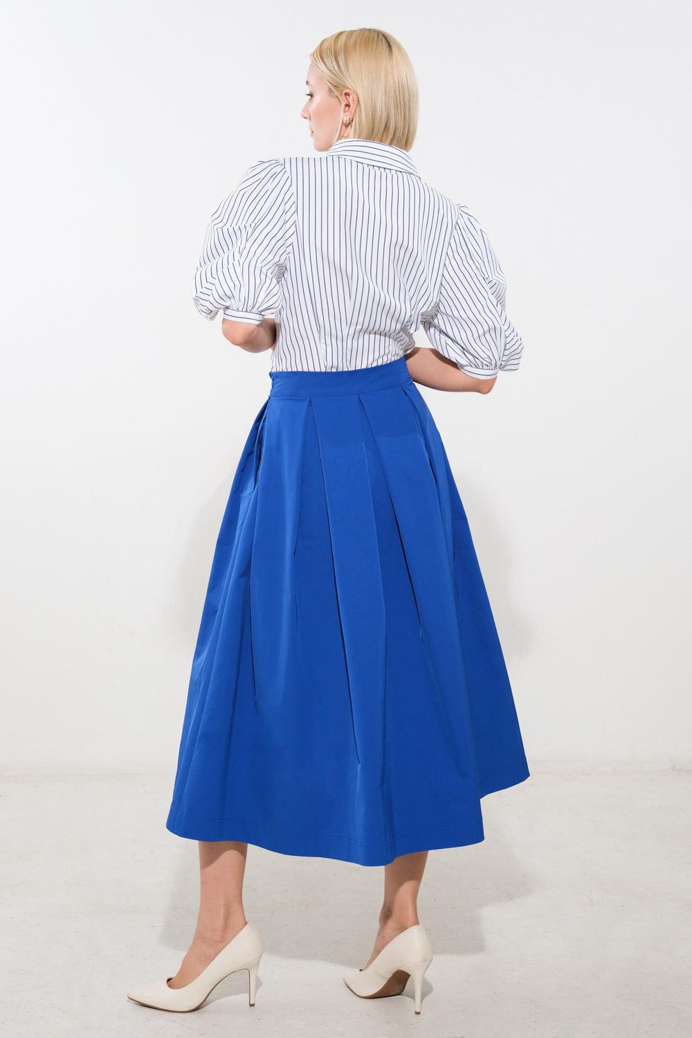 Love of Mine Woven Midi Skirt