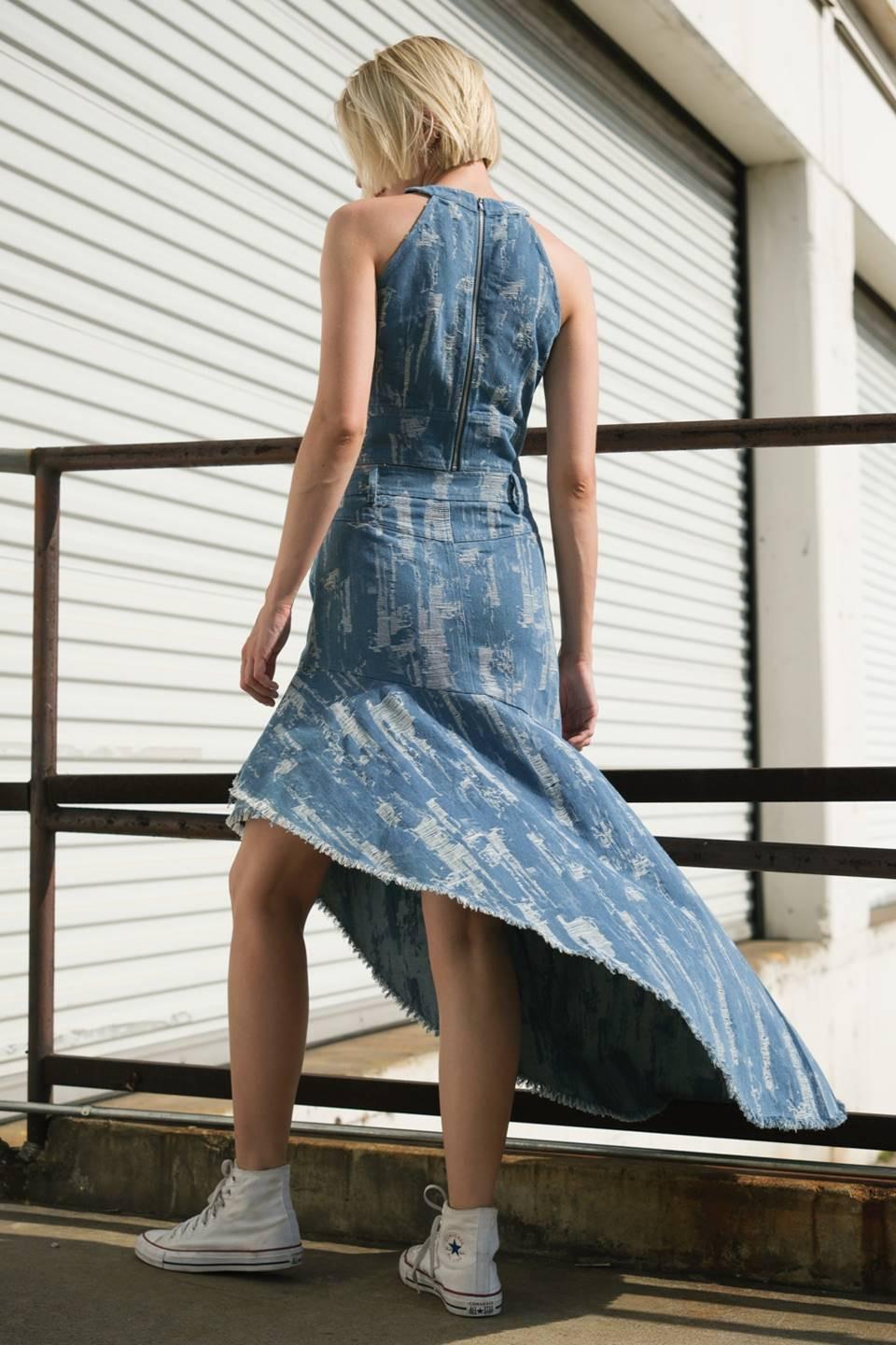 Breezy Adoration Denim Skirt