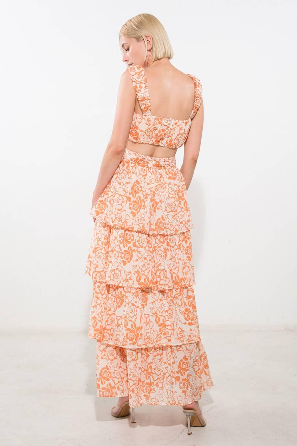 There in My Mind Woven Maxi Skirt