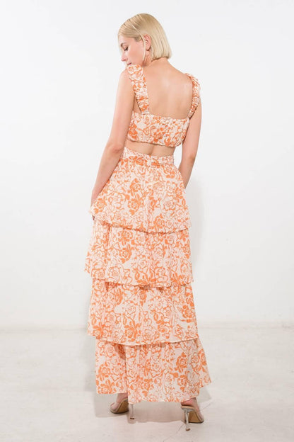 There in My Mind Woven Maxi Skirt
