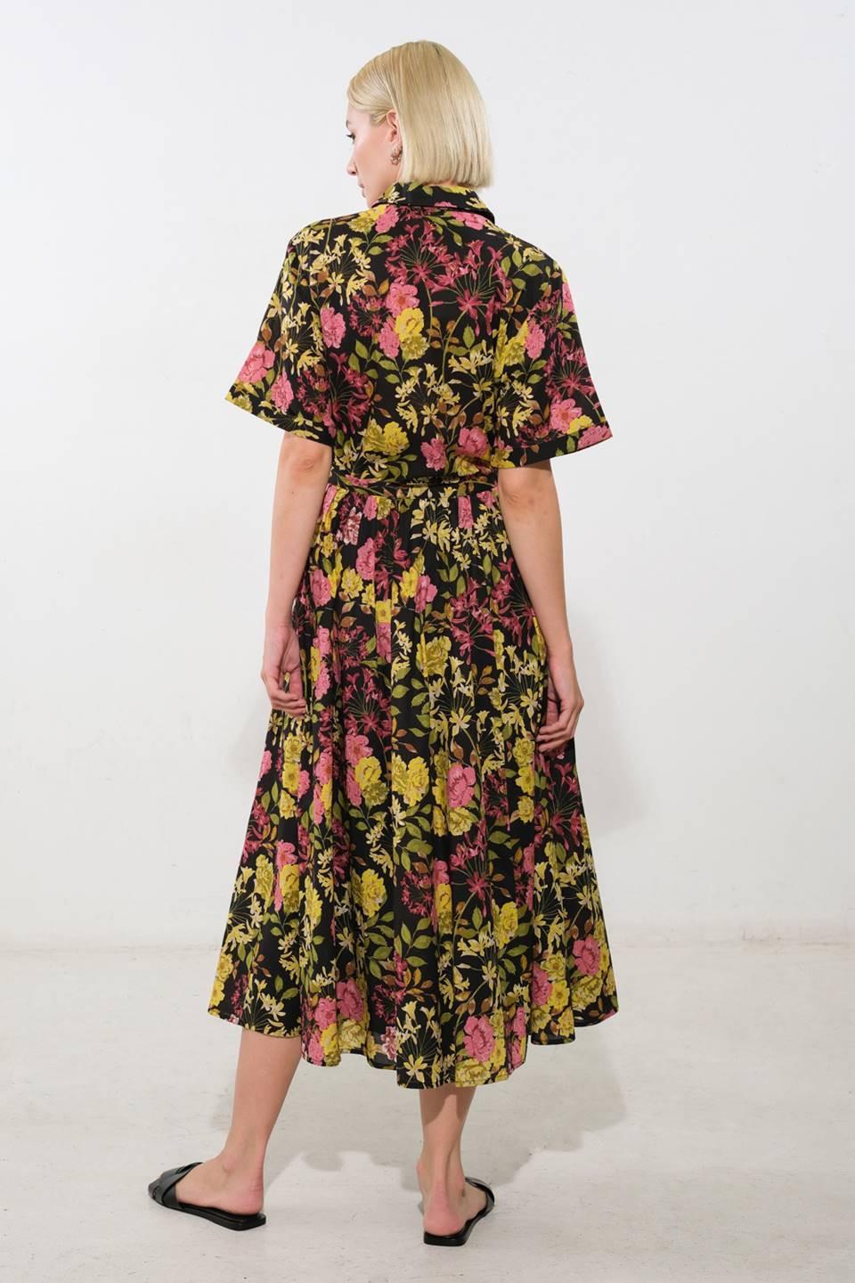 Love You More Woven Midi Skirt