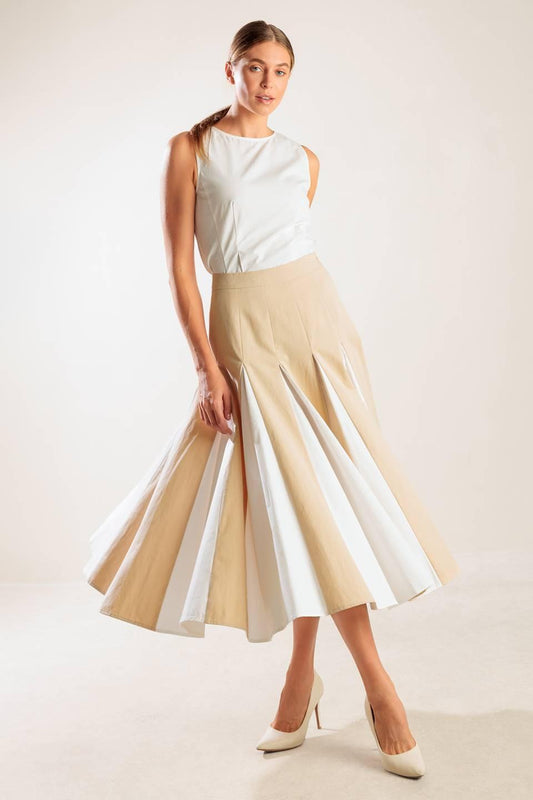 The Sweetest Thing Woven Midi Skirt