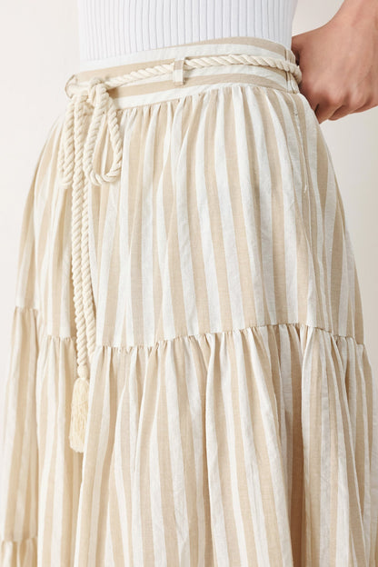 Hamptons Weekend Woven Maxi Skirt