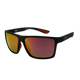 Dark Grey w/ Red Revo Polarized