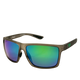Matte Dark Grey w/ Green Revo Polarized