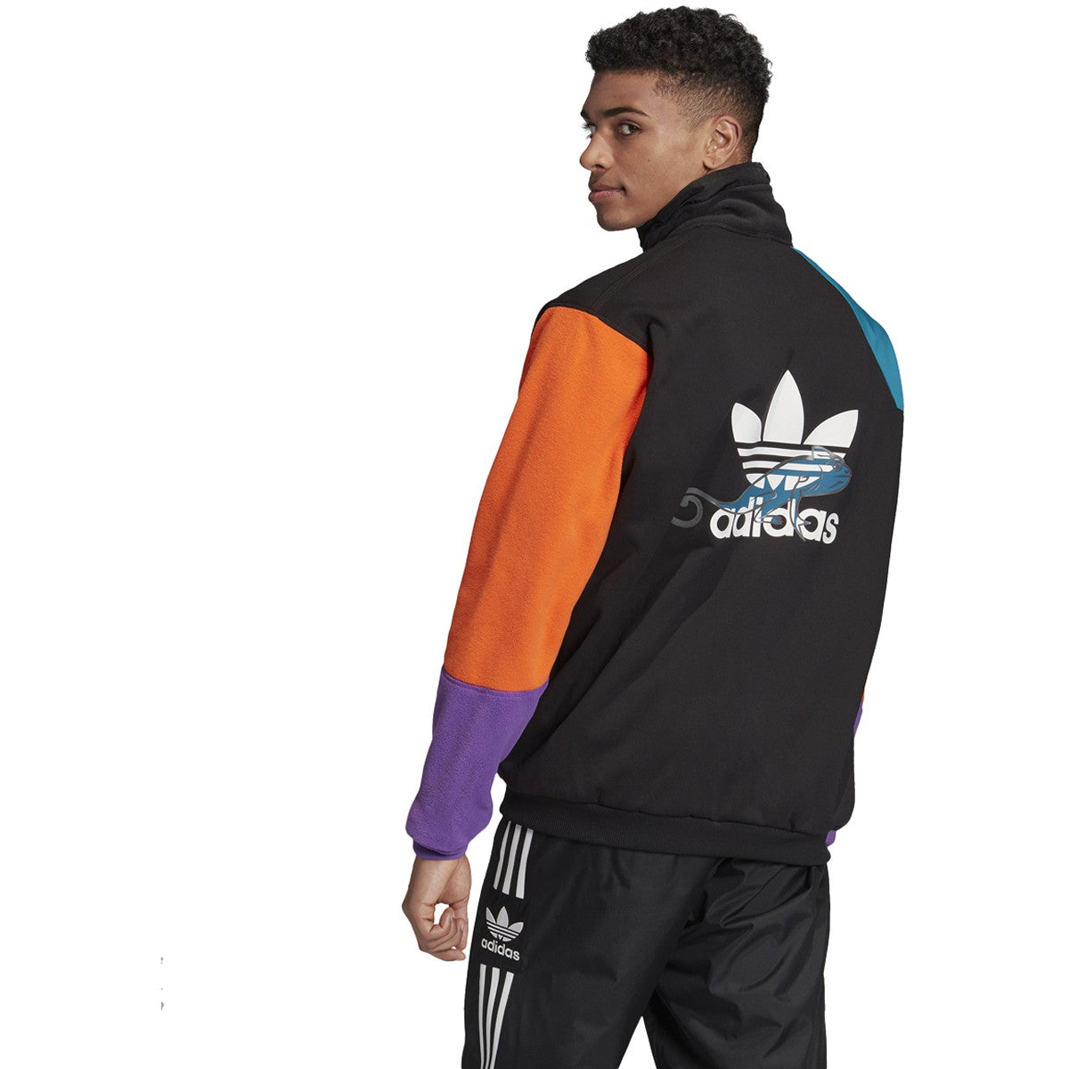 adidas Men's Originals Pt3 Half Zip Fleece Jacket Jackets