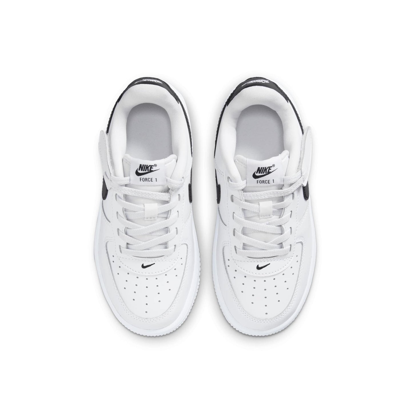 Nike Preschool Force 1 Low Easyon 'White Black Ps' (Ps)'