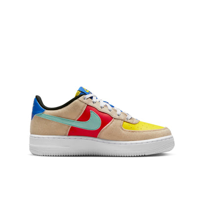Nike Grade School Air Force 1 Low 'Multi-Color Velcro Gs' Sneakers
