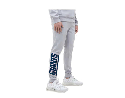 Pro Standard NFL New York Giants Logo Blended Men Jogger Pants Grey