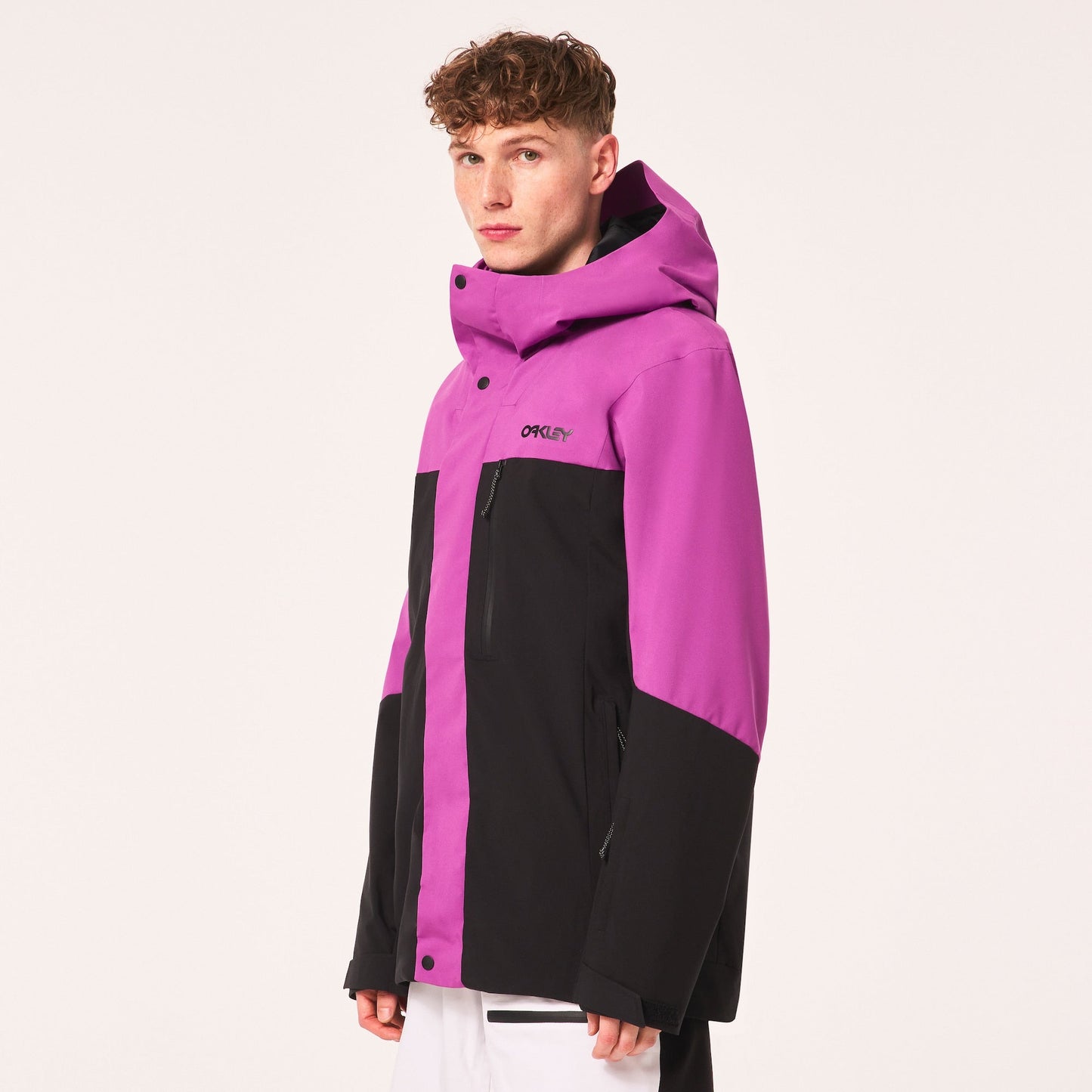 Oakley Men's Tnp Tbt Shell Jacket Purple/Blackout
