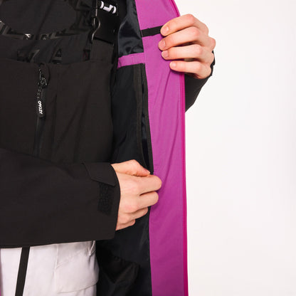 Oakley Men's Tnp Tbt Shell Jacket Purple/Blackout