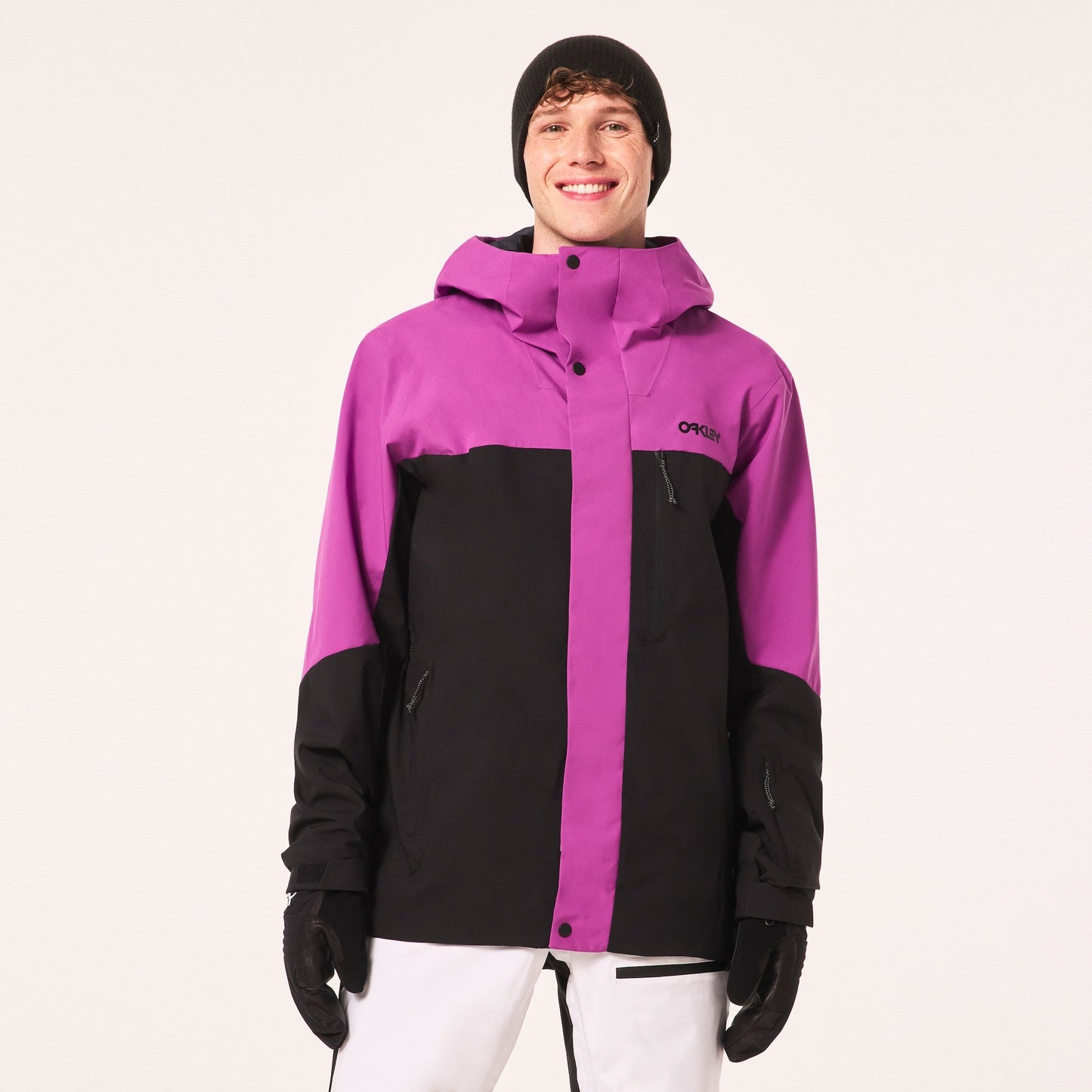 Oakley Men's Tnp Tbt Shell Jacket Purple/Blackout