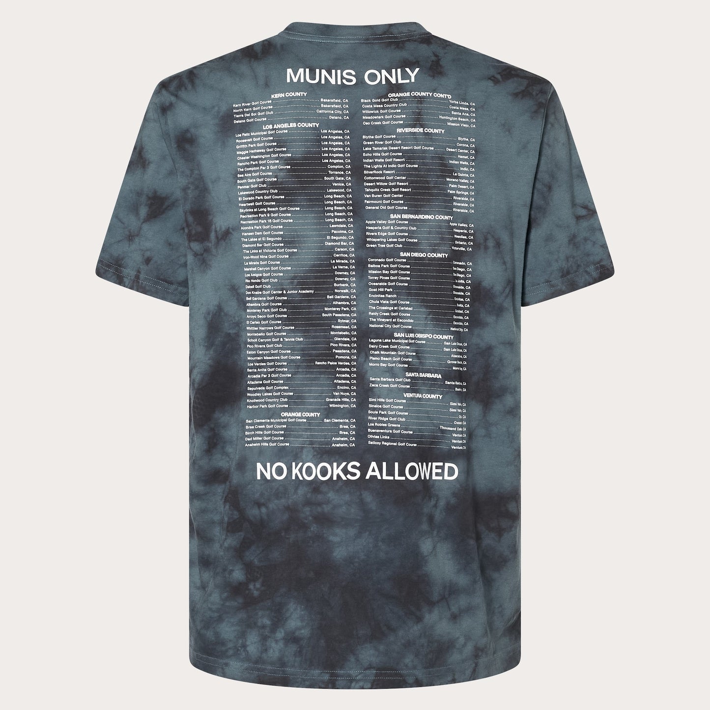 Men's Oakley La Landscape Tee - Dark Slate