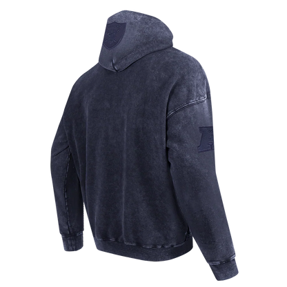 Pro Standard Raiders Washed Enzyme Drop Shoulder Hoodie - Navy