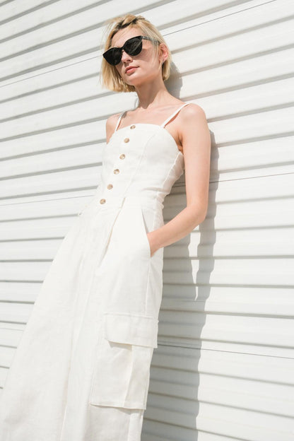 Royal Affair Woven Jumpsuit