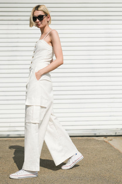 Royal Affair Woven Jumpsuit