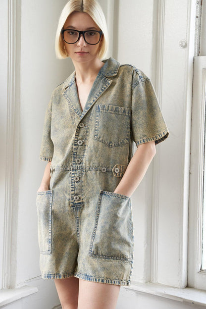 Day in the Life Denim Romper