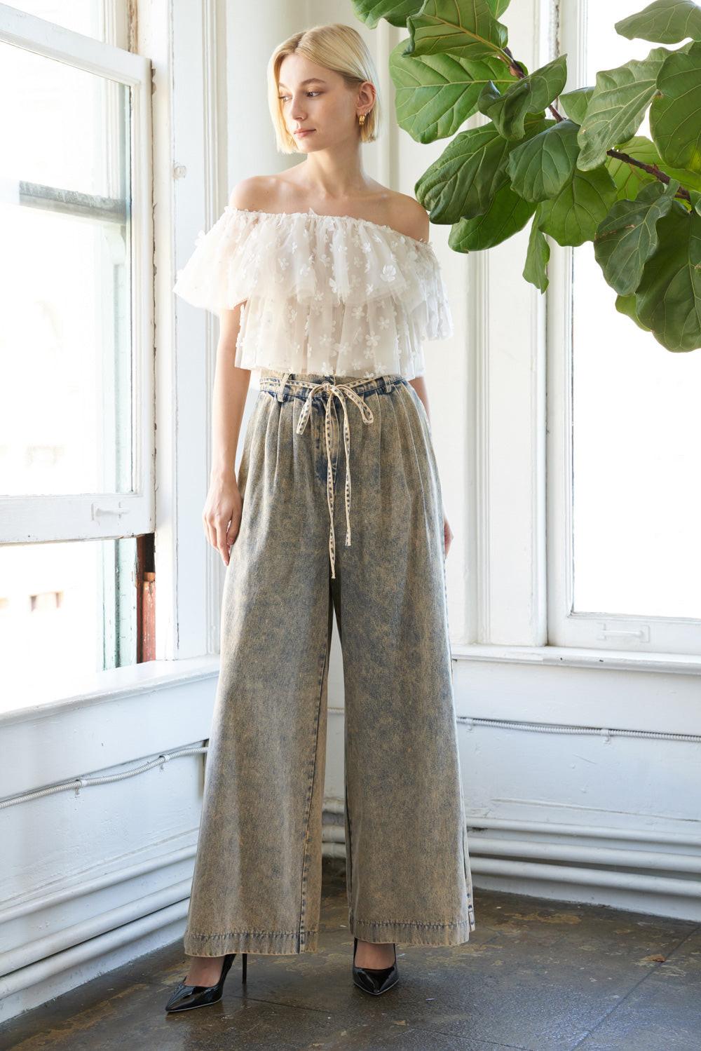 Passing Though Denim Pants
