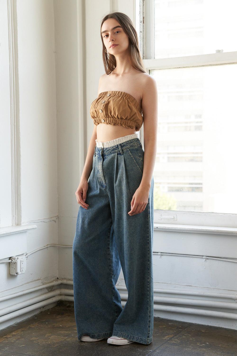 Somewhere up Above Denim Pants