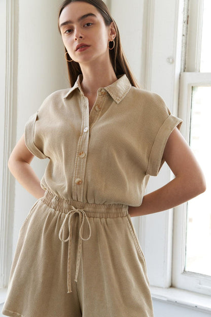 Wildflower Whimsy Knit Romper