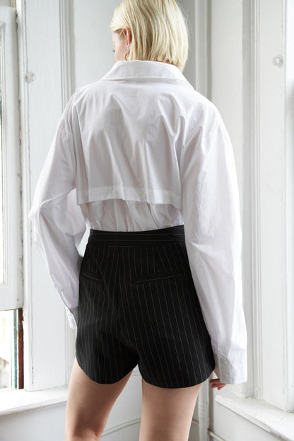 Small Town Roots Woven Skort