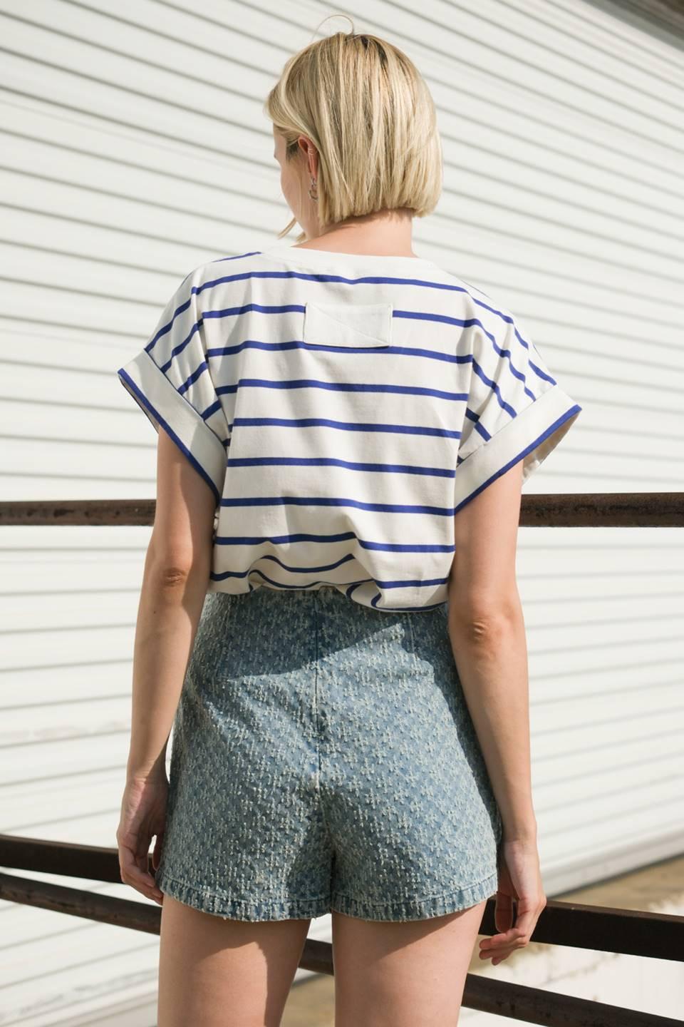 No One Prettier Denim Skort