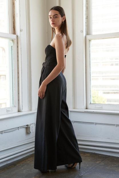Springtime Serenade Woven Jumpsuit