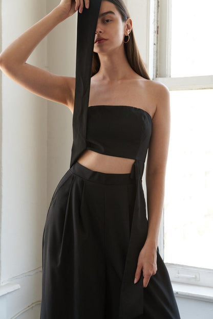 Springtime Serenade Woven Jumpsuit